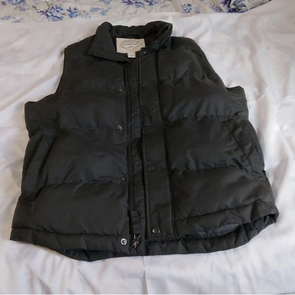 St. John's Bay Charcoal Puffer Vest